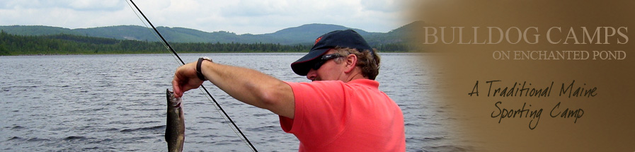 Maine Fly Fishing on Enchanted Pond